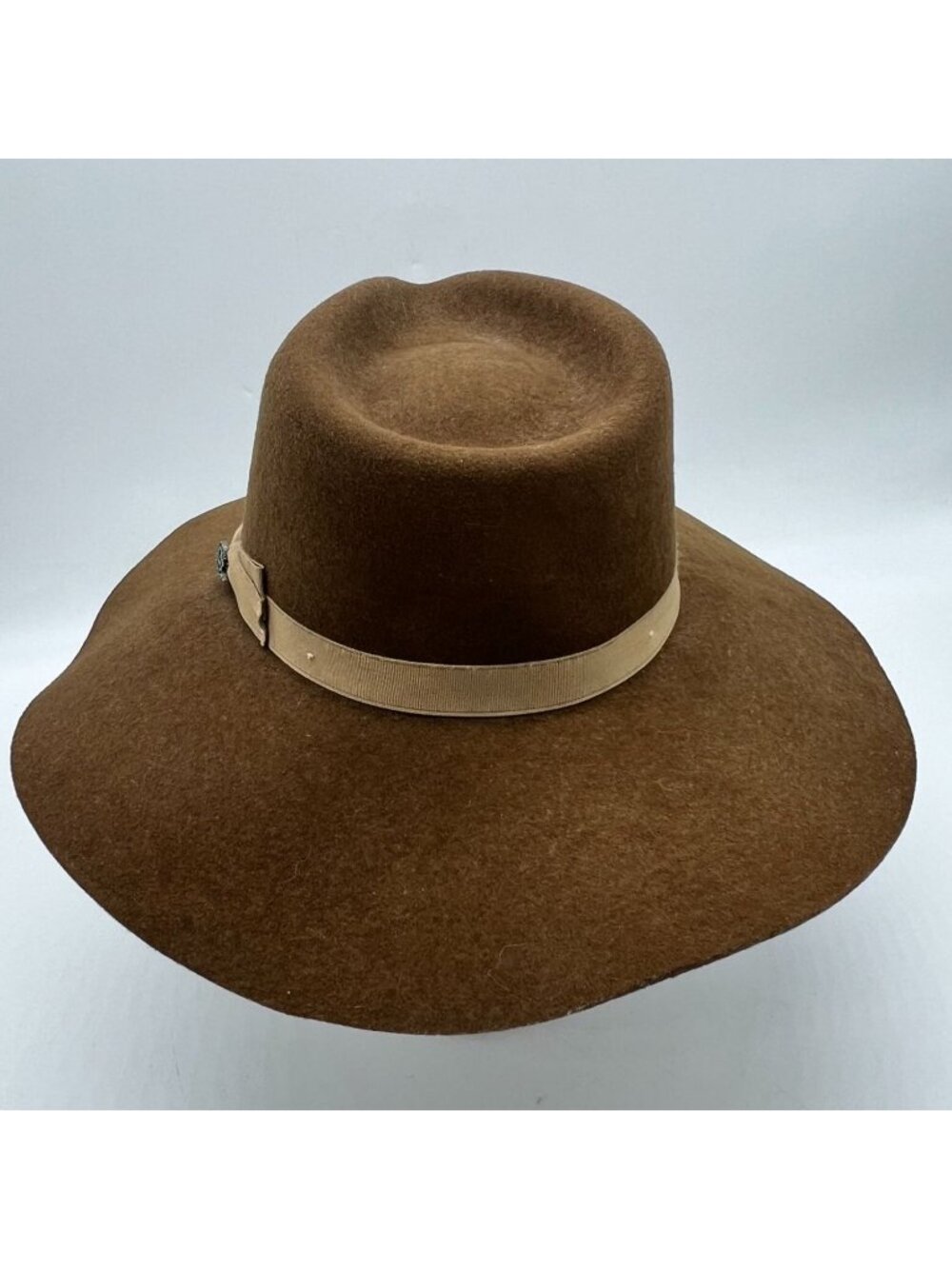 Charlie 1 Horse Womens Acorn Highway Felt Fashion Hat Brown Western Cowboy Retro - Picture 6 of 8